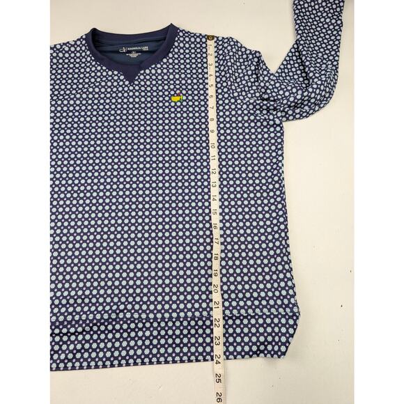 Magnolia Lane Tech Women's Large Golf Master's Patterned Pullover - Picture 5 of 7